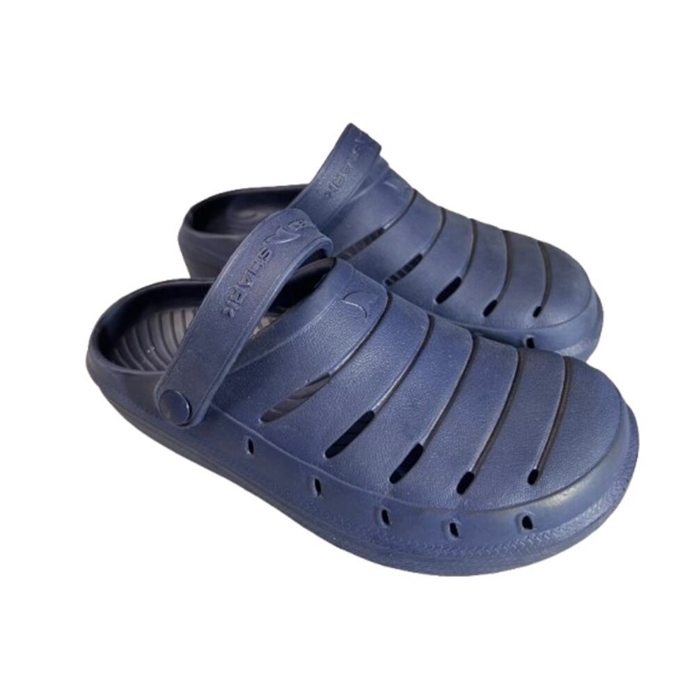 Rugged Shark blue Cove Clogs kids 2